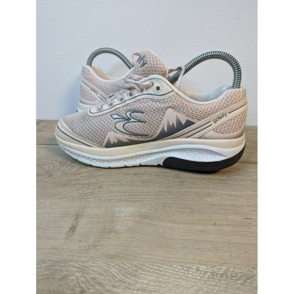 Gdefy Gravity Defyer Mighty Walk Women's Pain Relief Shoes 7 TB9024FPP-M Peach - Picture 7 of 9